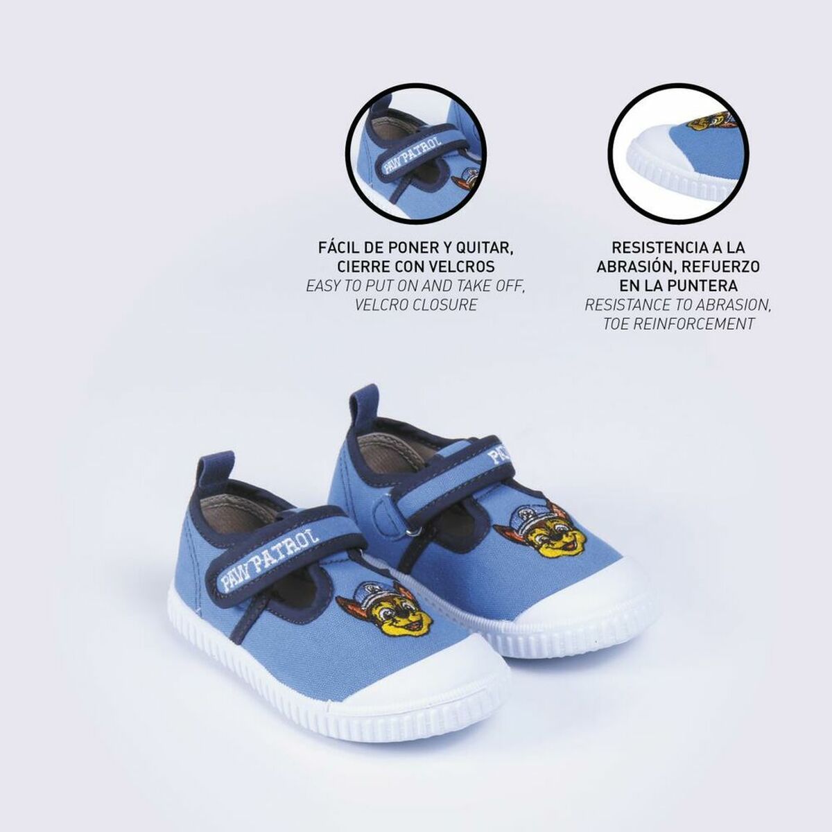 Sandaler till barn The Paw Patrol Blå - 6