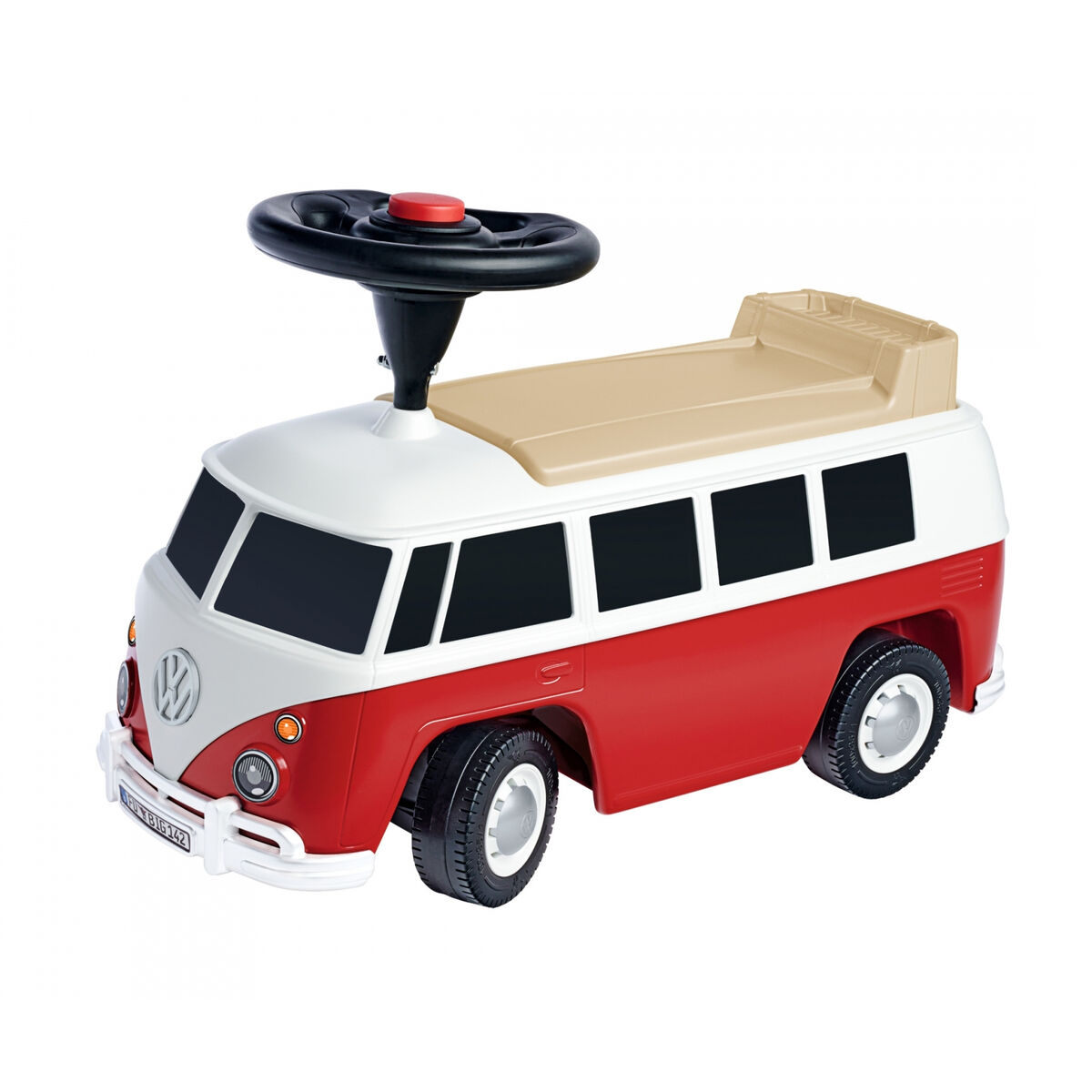 Trehjuling Smoby Volkswagen Van Svart Röd