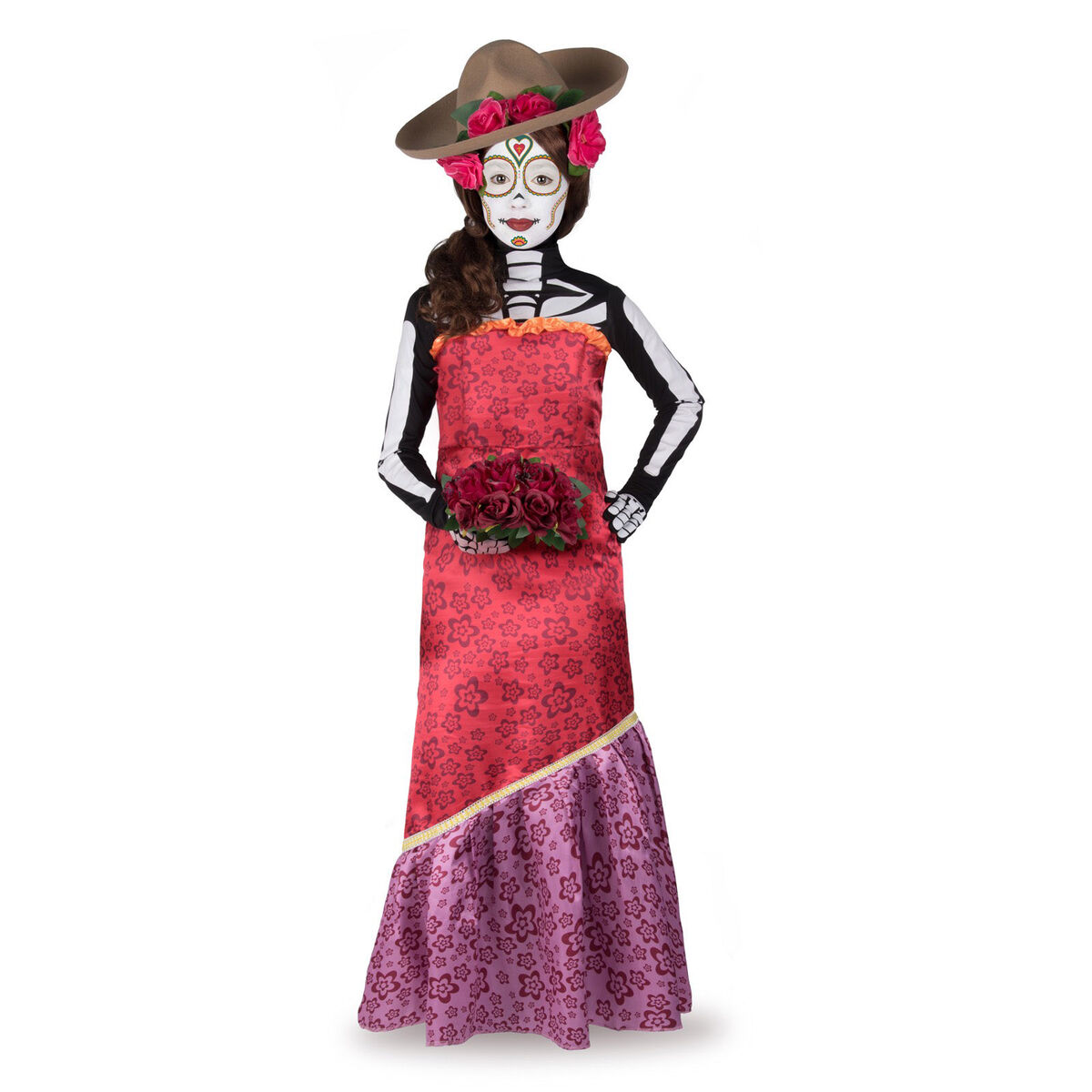 Maskeraddräkt vuxna My Other Me Catrina (9 Delar)