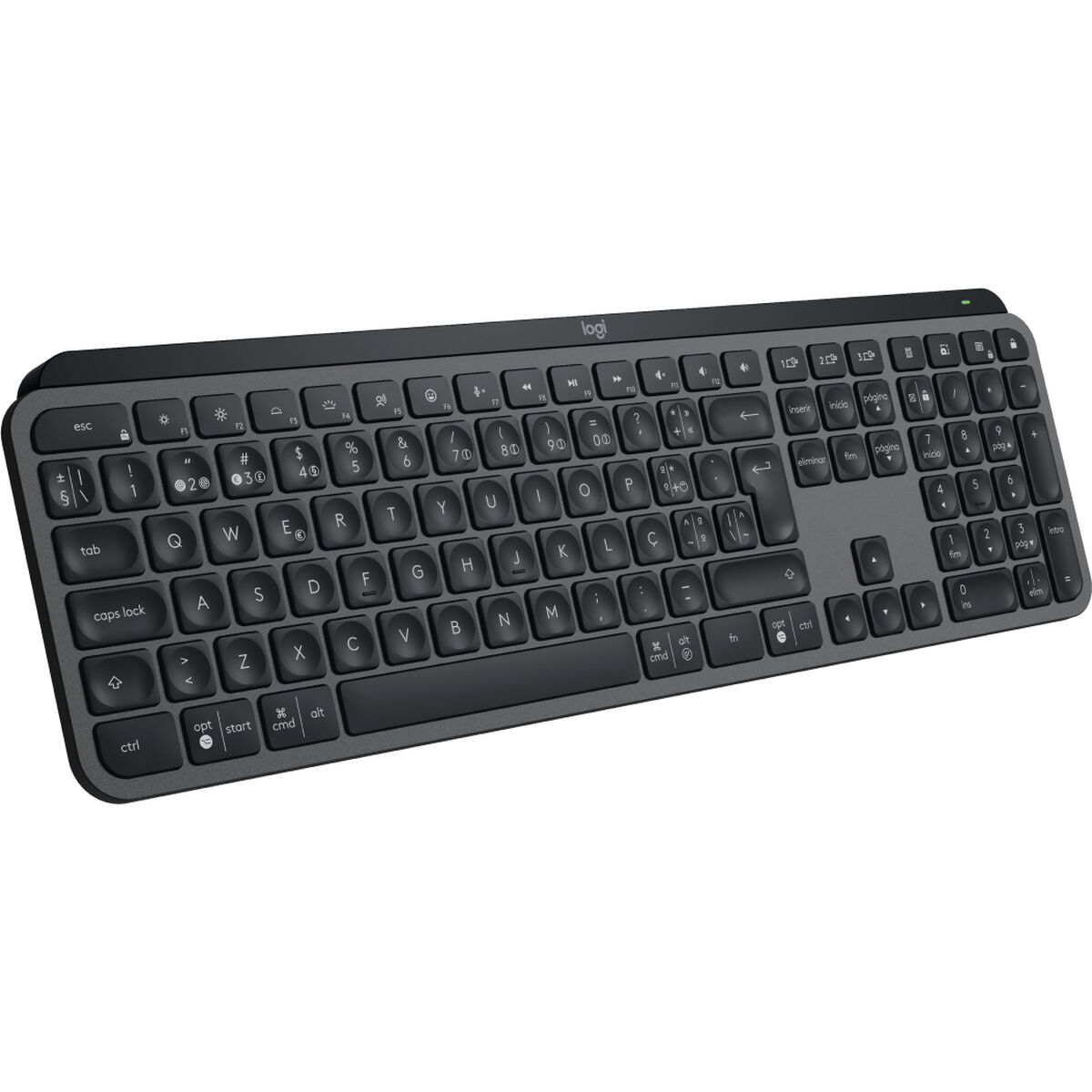 Trådlöst Tangentbord Logitech 920-011579 Qwerty portugisiska Grafit - 4