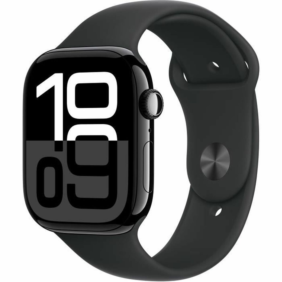 Smartklocka Apple Series 10 GPS 46 mm Svart
