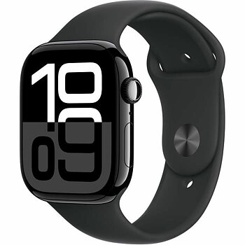 Smartklocka Apple Series 10 GPS 46 mm Svart