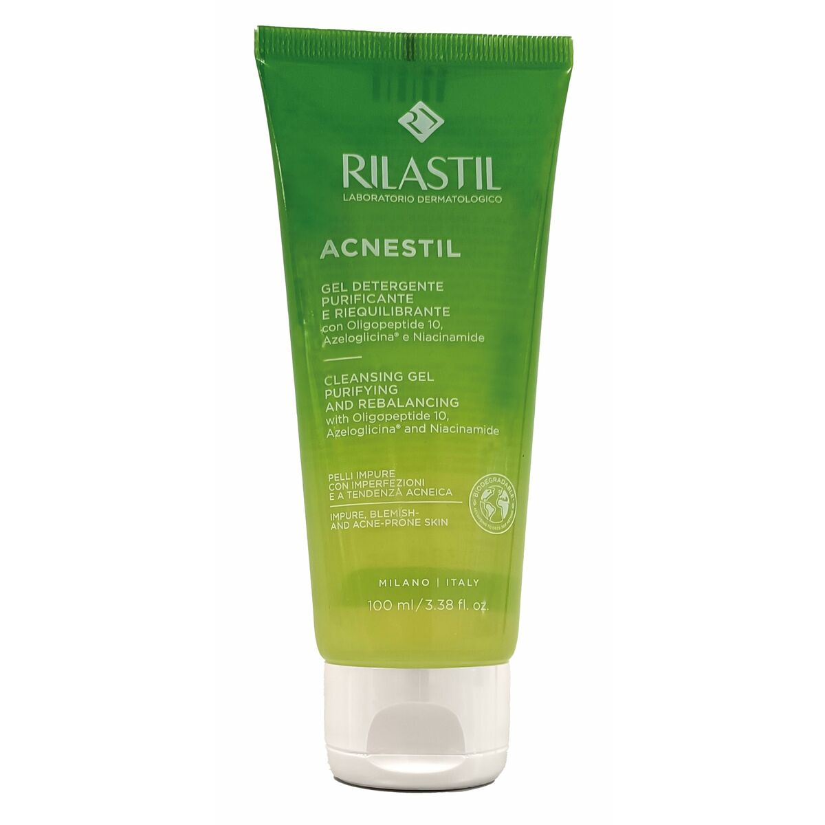 Rengörande ansiktsgel Rilastil ACNESTIL 100 ml