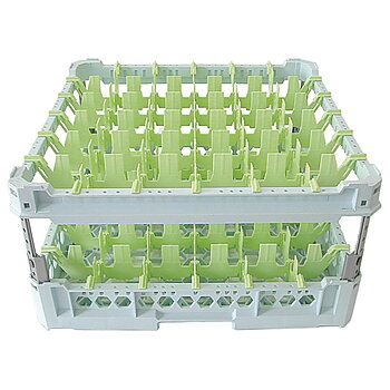 glas rack, kapacitet 36 glasögon, 500x500 mm