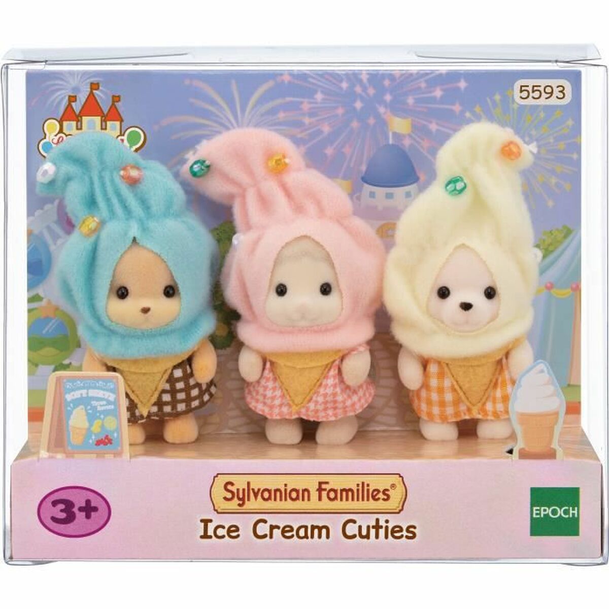 Actionfigurer Sylvanian Families Ice Cream Cuties - 3