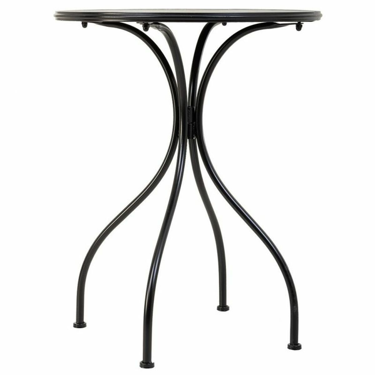 Bordsgrupp med 2 stolar Alexandra House Living Svart 60 x 75 x 60 cm - 5