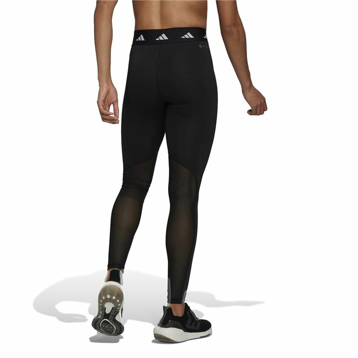 Långa träningsbyxor Adidas Tf Long T Svart Kvinna - 3