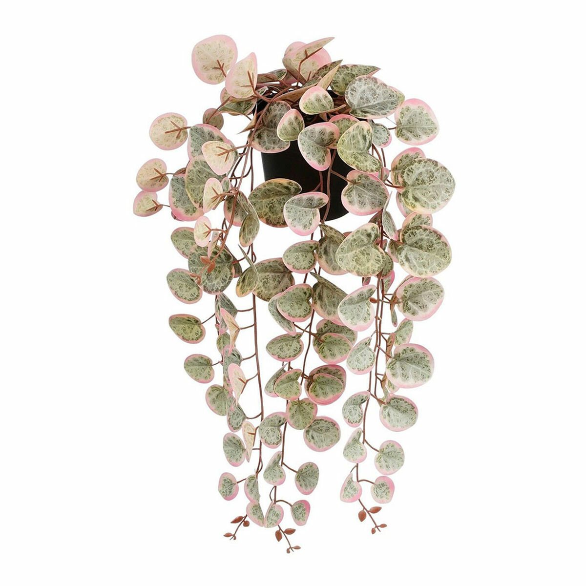 Dekorativ växt Mica Decorations Ceropegia Woodii 10 x 46 x 12 cm Konstgjord För upphängning