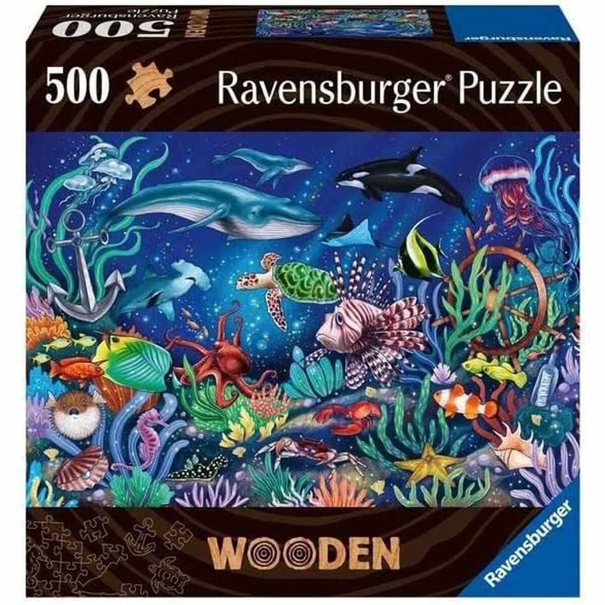 Pussel Ravensburger Colorful Marine World 00017515 500 Delar - 3