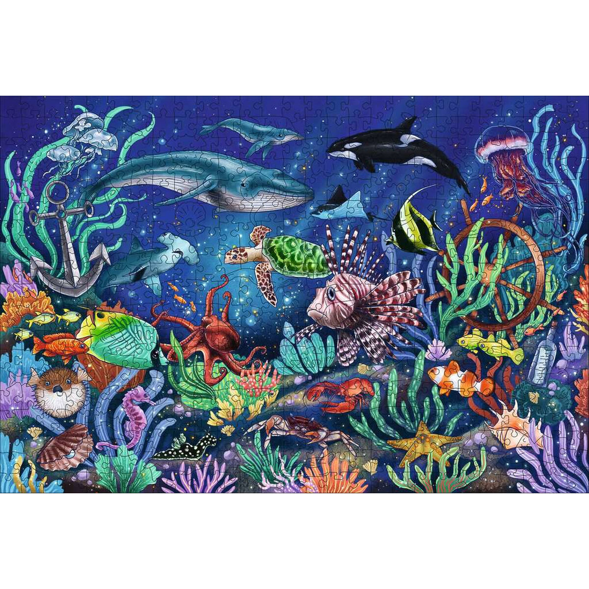 Pussel Ravensburger Colorful Marine World 00017515 500 Delar - 2