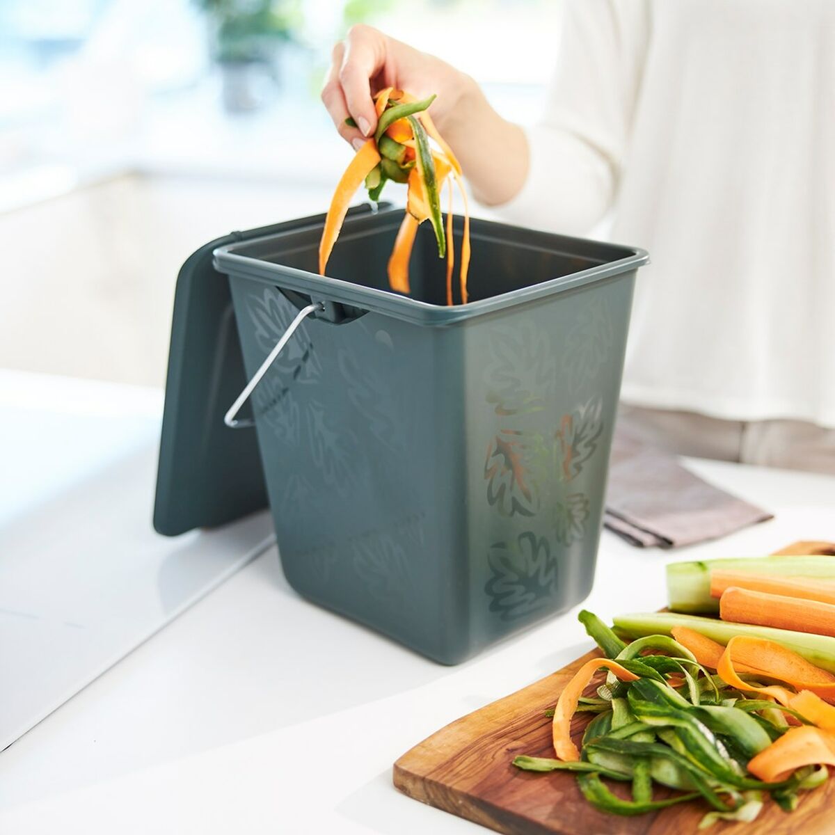 Hinkbehållare Rotho Grön Plast - 2