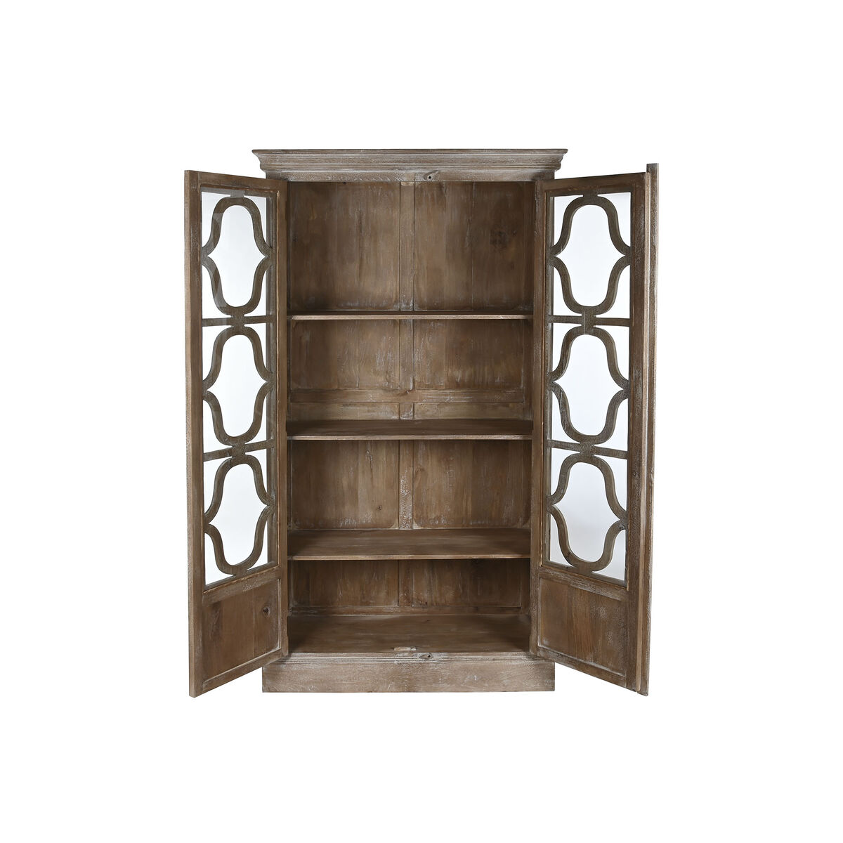 Visningsställ Home ESPRIT Vit Mangoträ 120 X 50 X 210 cm - 4