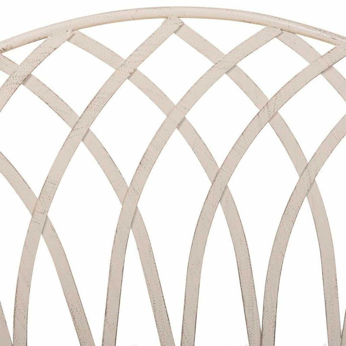 Bänk Alexandra House Living Vit Järn 50 x 88 x 110 cm - 7
