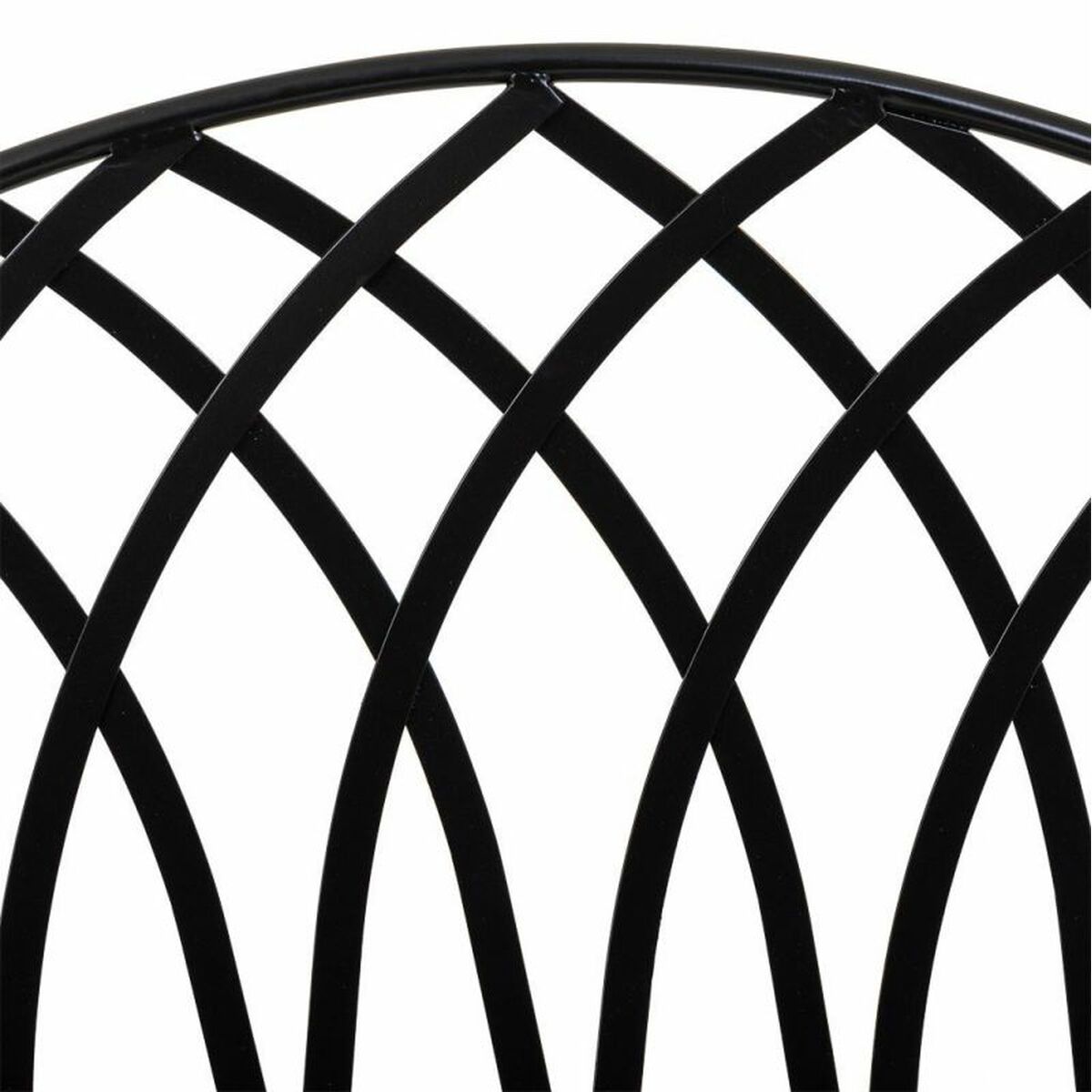 Bänk Alexandra House Living Svart Järn 50 x 88 x 110 cm - 7
