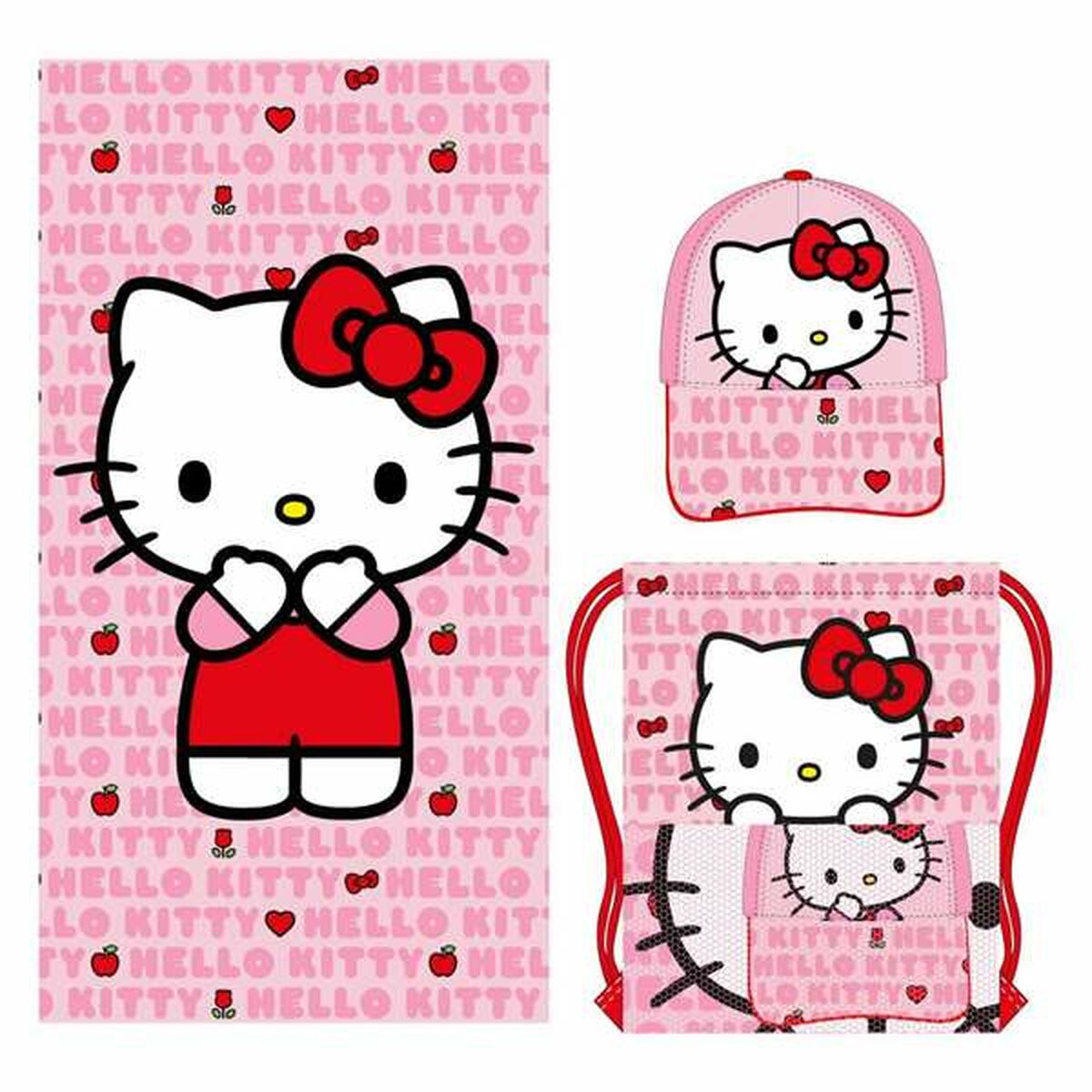 Strandbadduk Hello Kitty Rosa