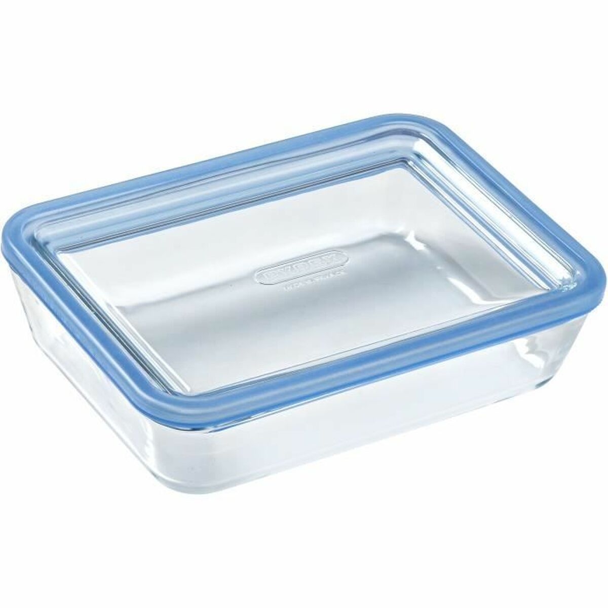 Lunchlådor, set Pyrex Blå Transparent 2,6 L 3 Delar - 3