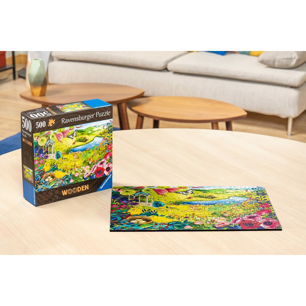 Pussel Ravensburger Nature Garden 500 Delar - 4