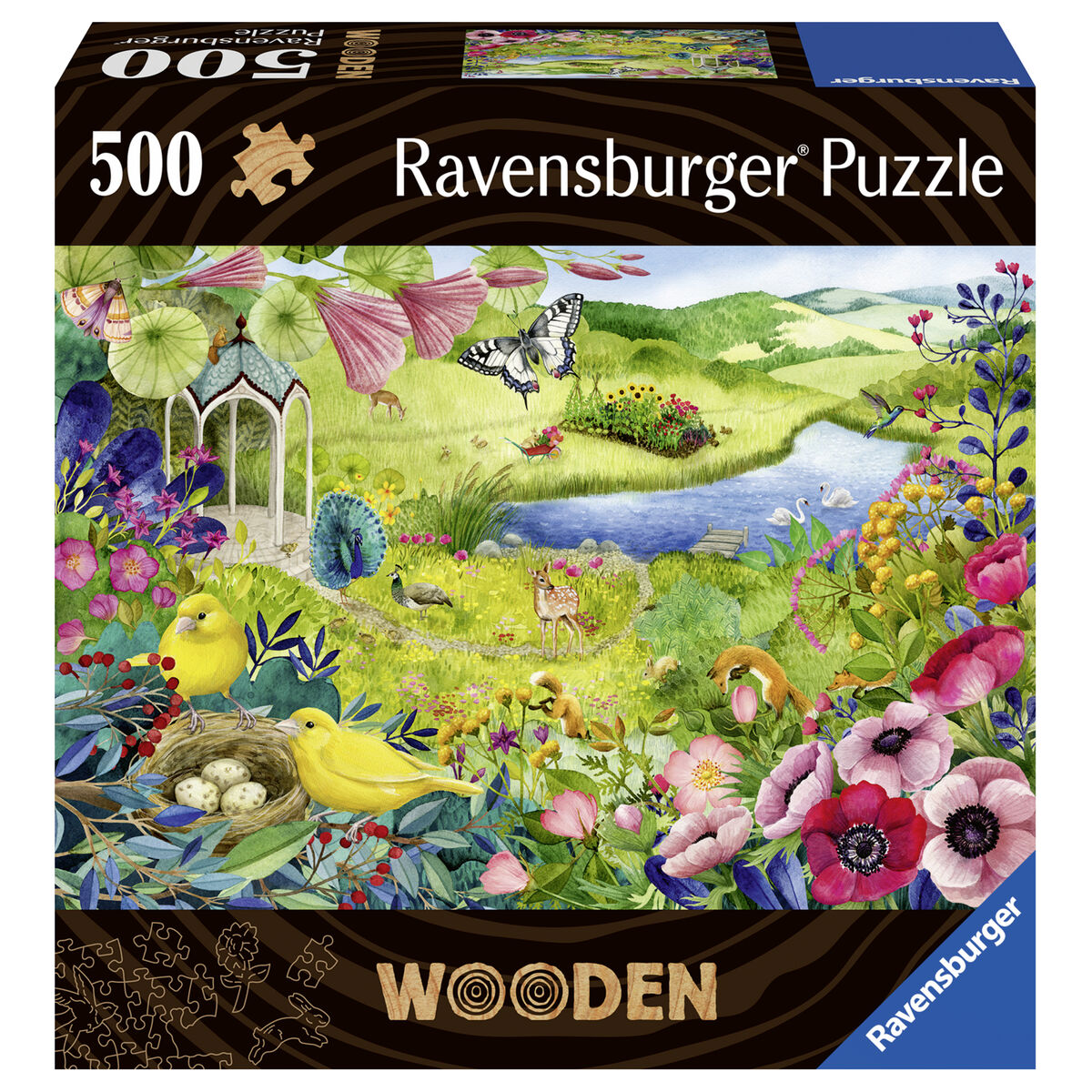 Pussel Ravensburger Nature Garden 500 Delar - 6