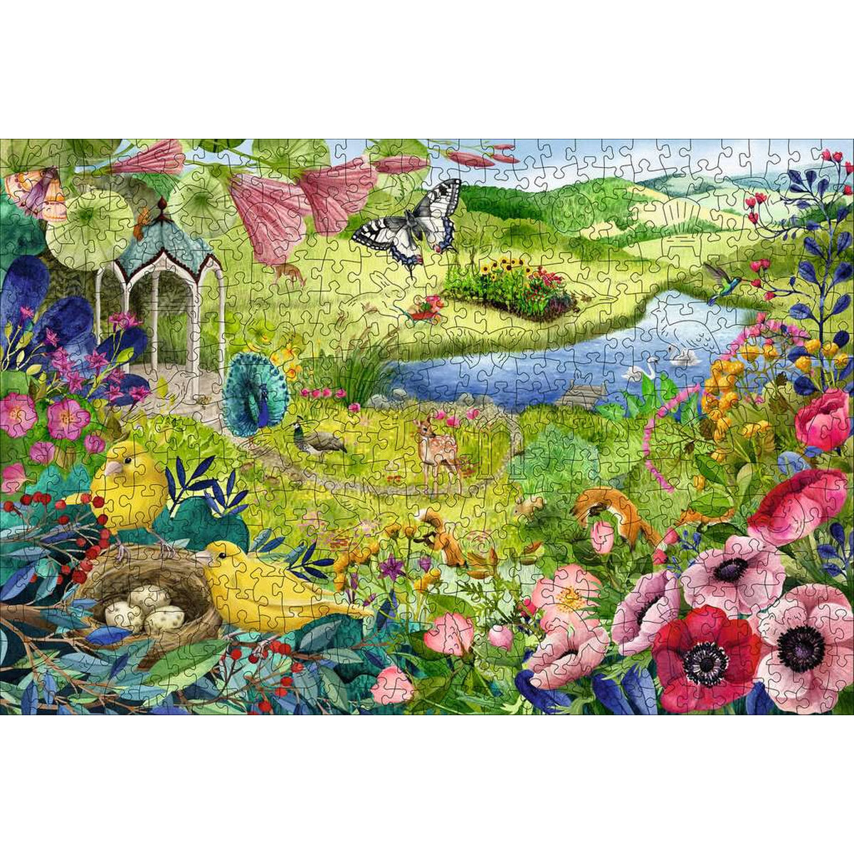Pussel Ravensburger Nature Garden 500 Delar - 5