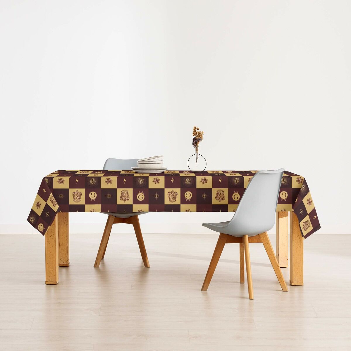 Fläckresistent bordsduk i harts Harry Potter Gryffindor Multicolour 100 x 150 cm - 3