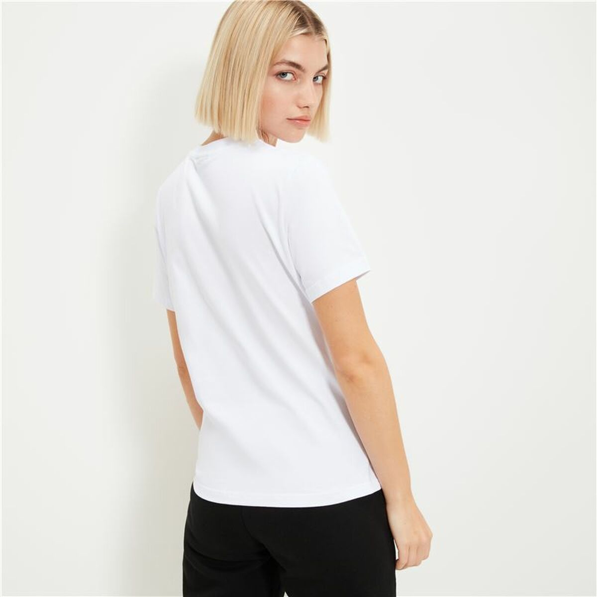 T-shirt med kortärm Herr Ellesse Albany Vit - 3