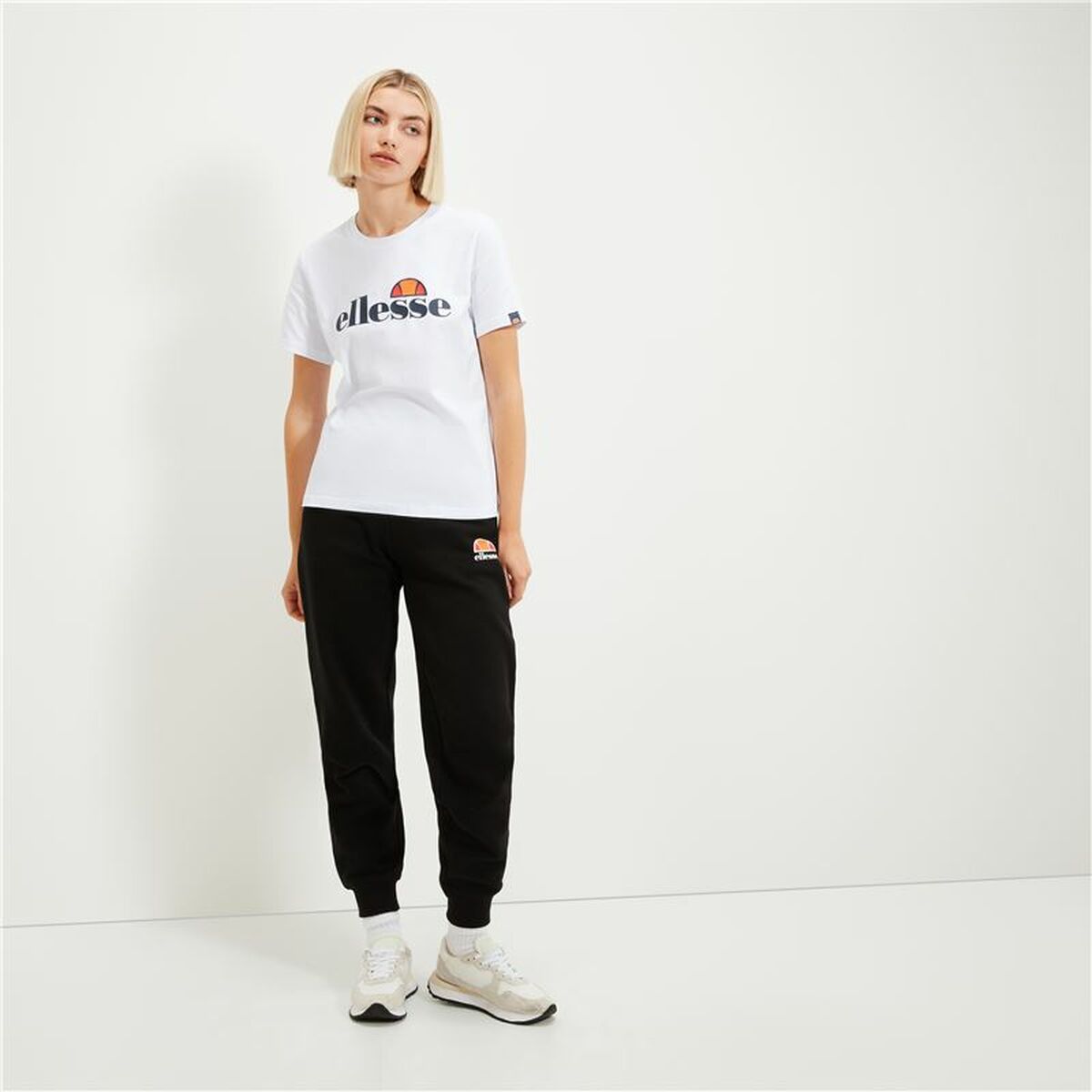 T-shirt med kortärm Herr Ellesse Albany Vit - 5