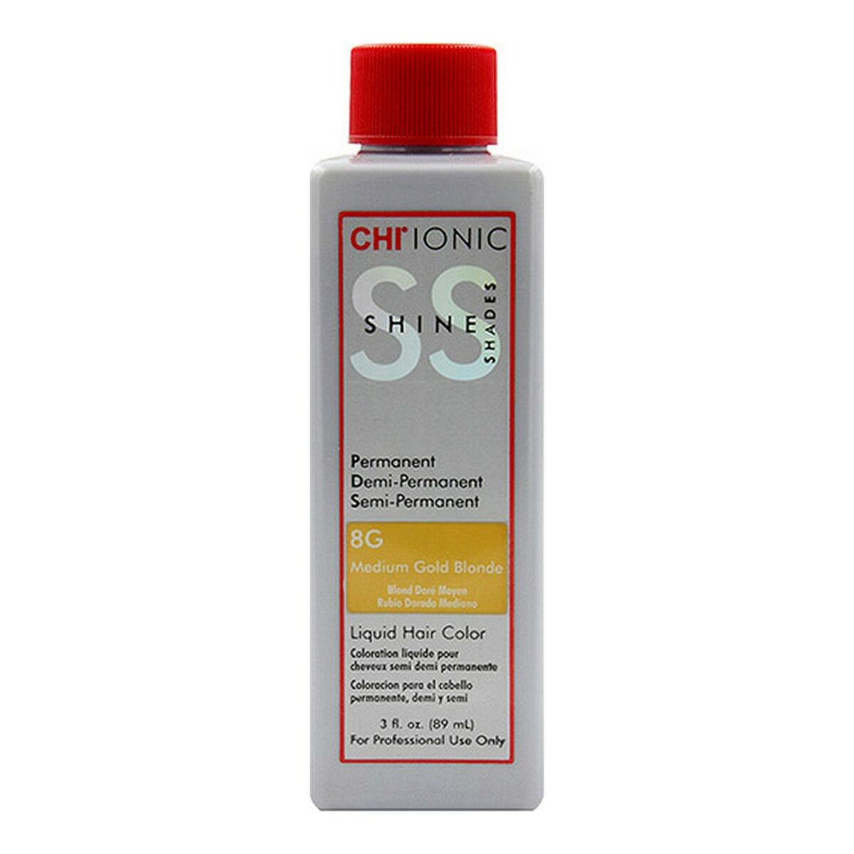Permanent färg Chi Ionic Shine Shades Farouk 8G