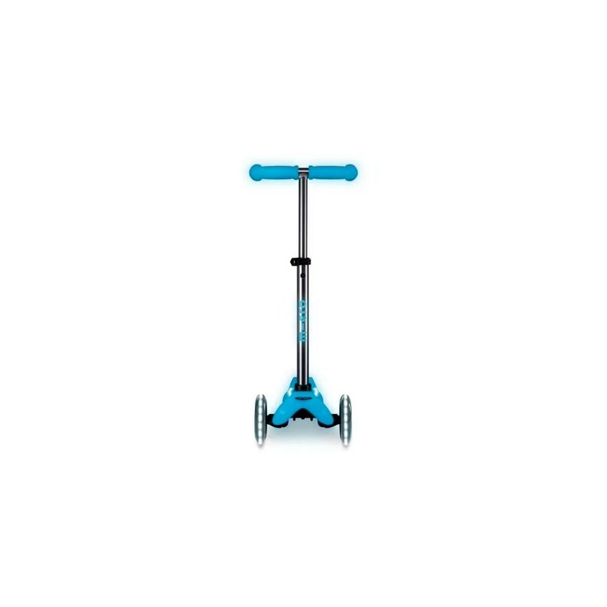Skooter Micro Deluxe Glow LED Plus Grön Grå Turkos Silvrig - 3