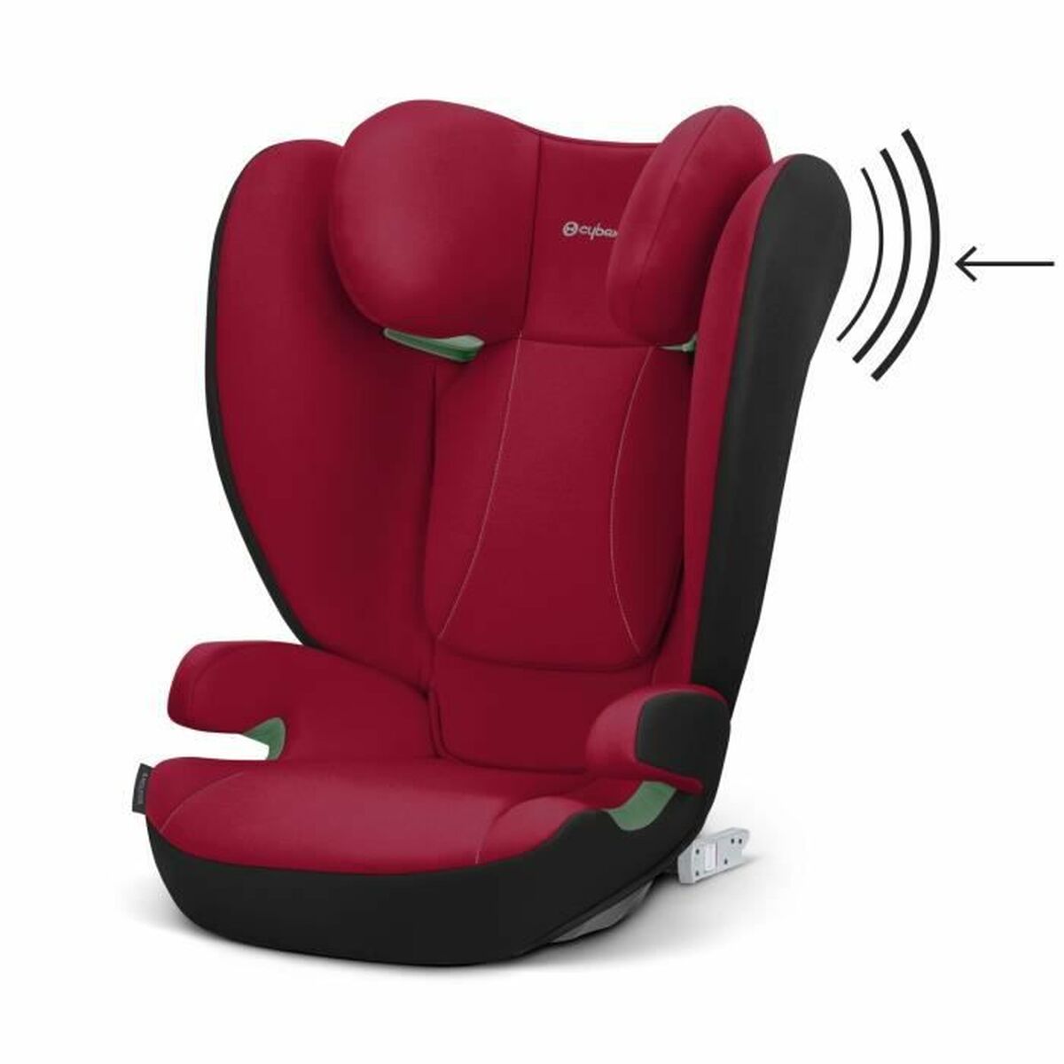 Bilstol Cybex Solution B i-Fix Röd II (15-25 kg) ECE R129/04 - 4