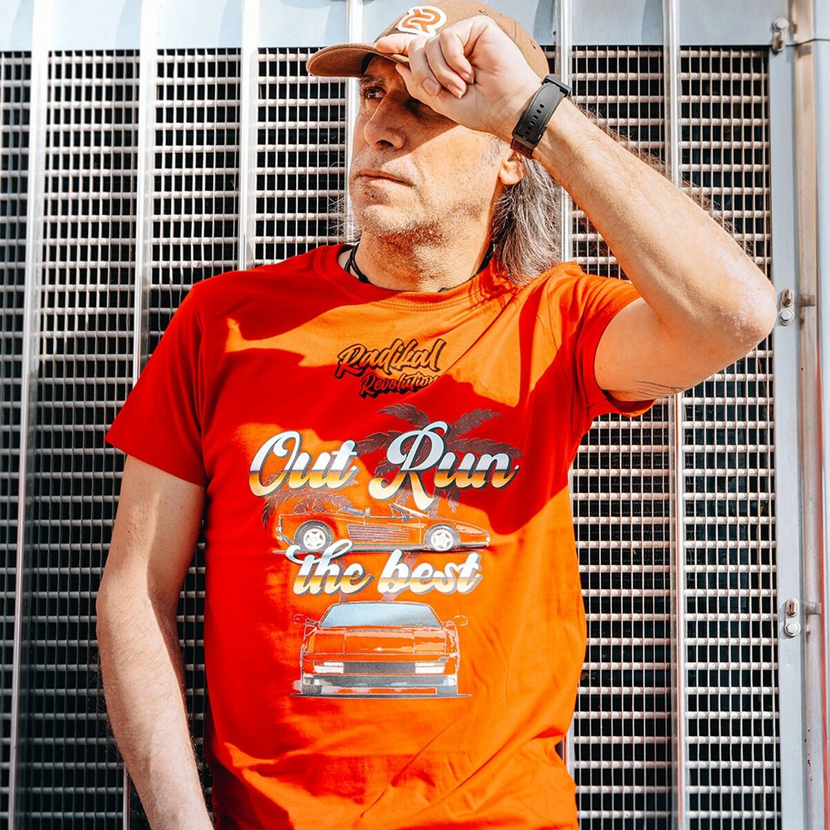 T-shirt med kortärm Herr RADIKAL OUT RUN Röd M - 7