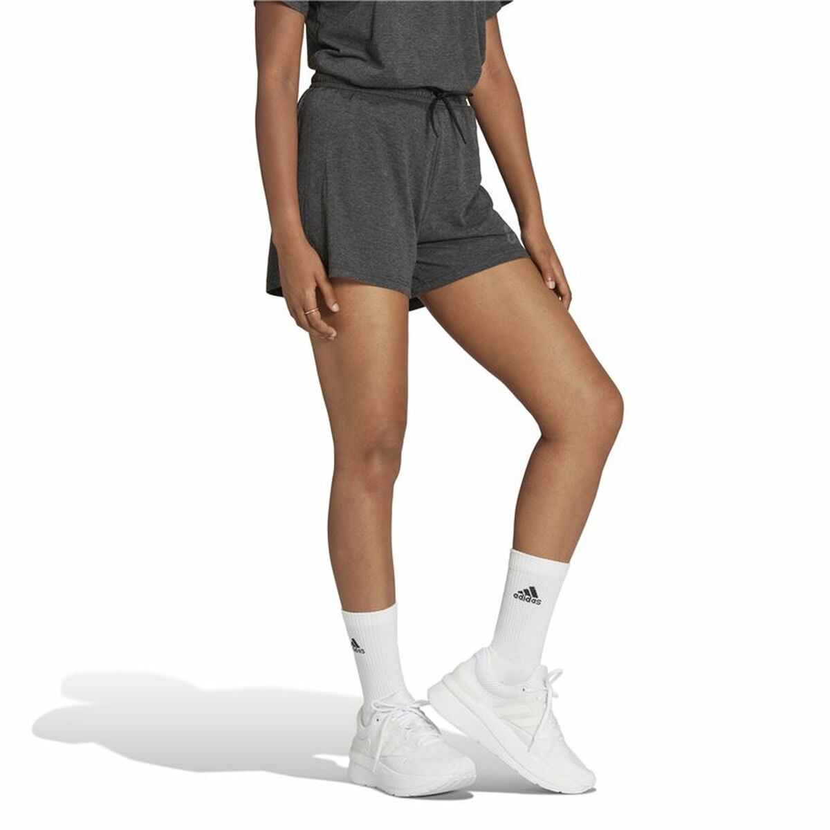 Sportshorts för kvinnor Adidas Future Icons Winners Mörkgrå - 4