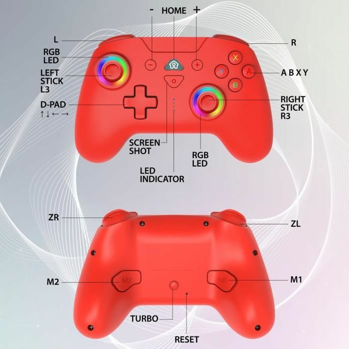 Xbox One fjärrkontroll Subsonic Switch 2 - 2