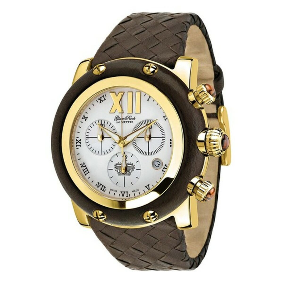 Unisexklocka Glam Rock gr10170 (Ø 46 mm) - 7