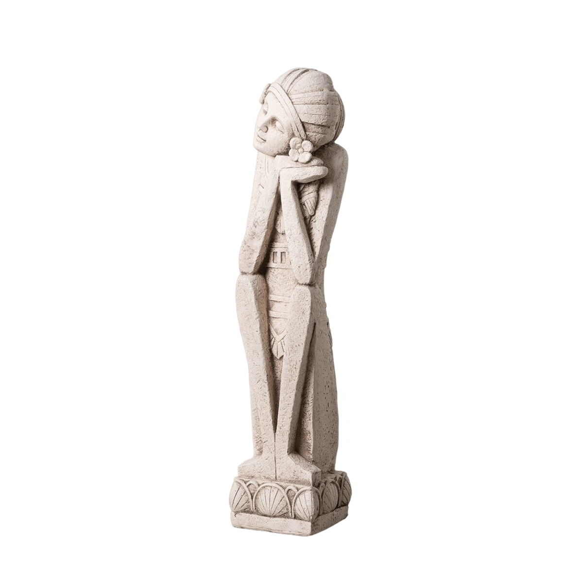 Prydnadsfigur Etnisk 21 x 20 x 97,5 cm