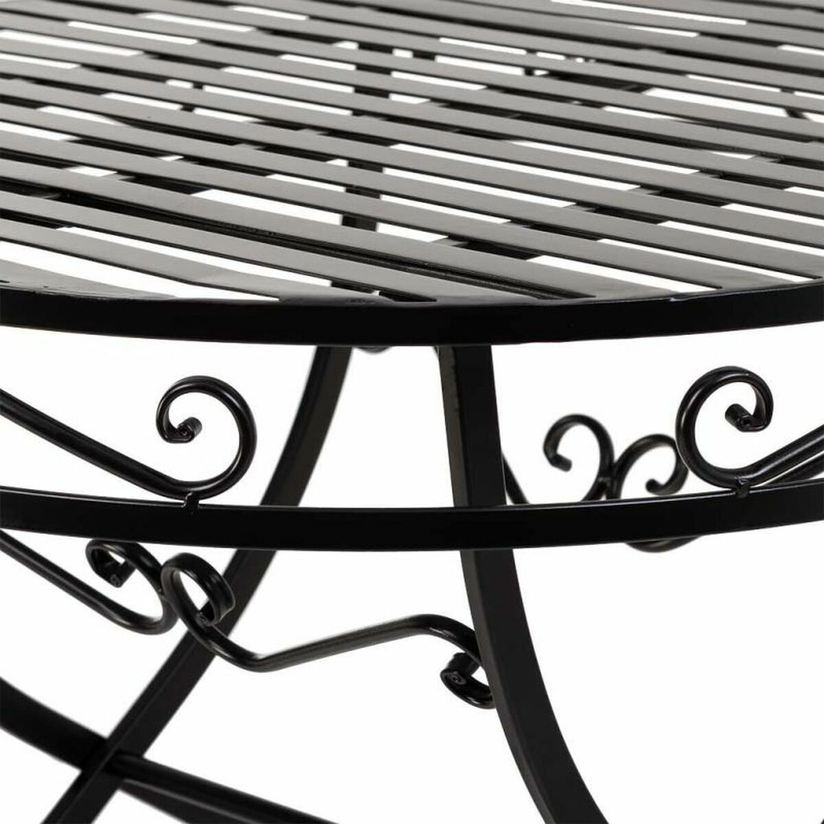 Bordsgrupp med 2 stolar Alexandra House Living Svart 60 x 75 x 60 cm - 6