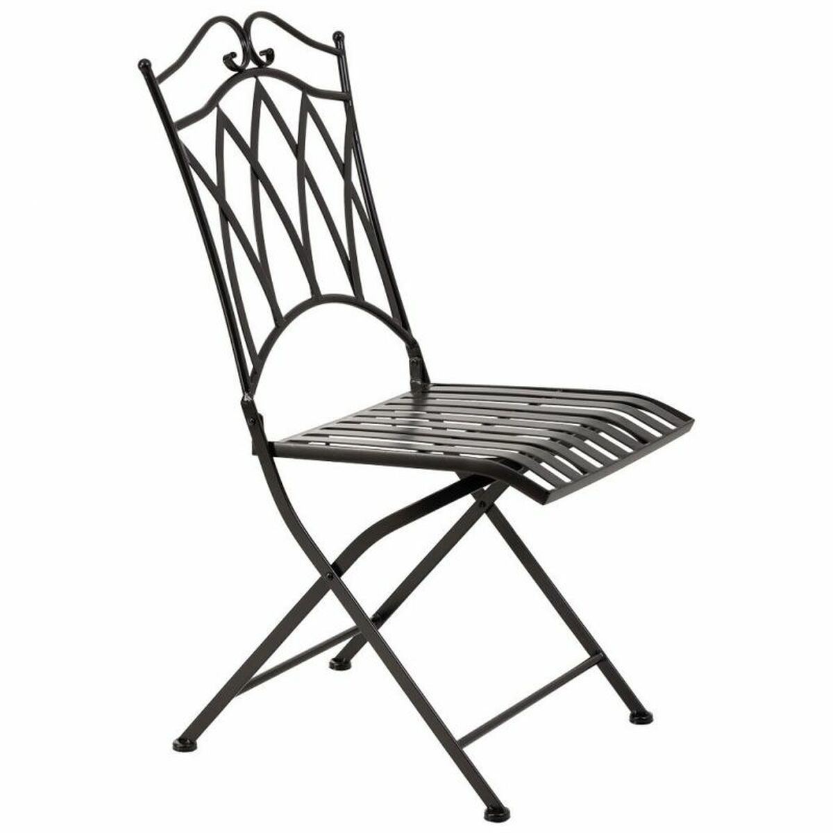 Bordsgrupp med 2 stolar Alexandra House Living Svart 60 x 75 x 60 cm - 7