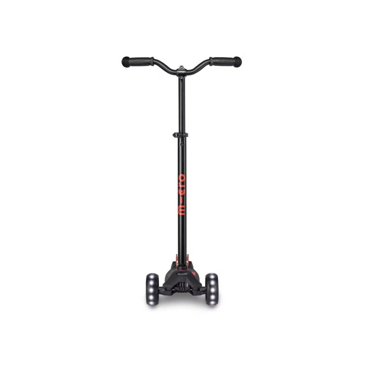 Skooter Micro Micro Deluxe Pro LED Svart Röd - 2