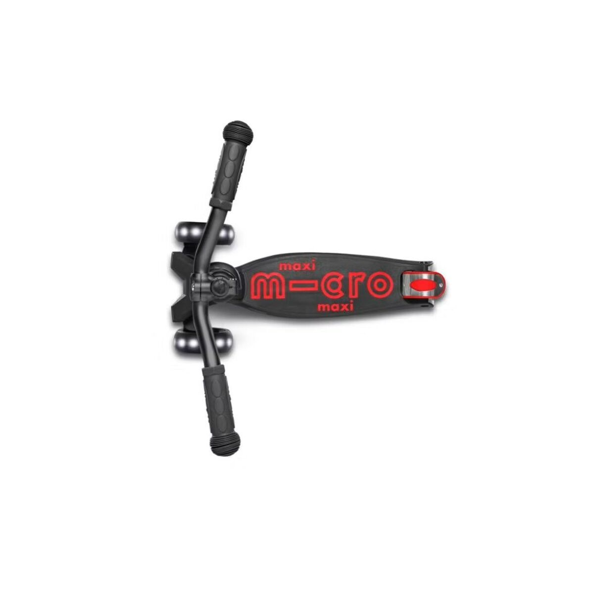 Skooter Micro Micro Deluxe Pro LED Svart Röd - 3