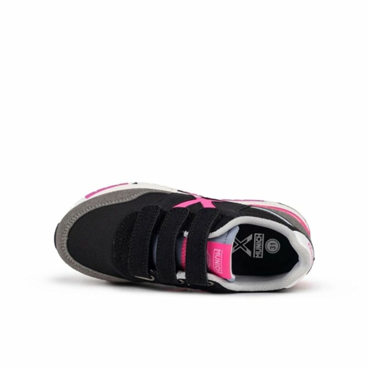 Sportskor Casual Barn Munich Dash Kid Vco 159 Svart - 4