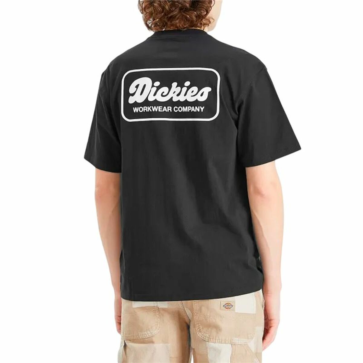 T-shirt med kortärm Herr Dickies Lewistown Ss Svart - 3