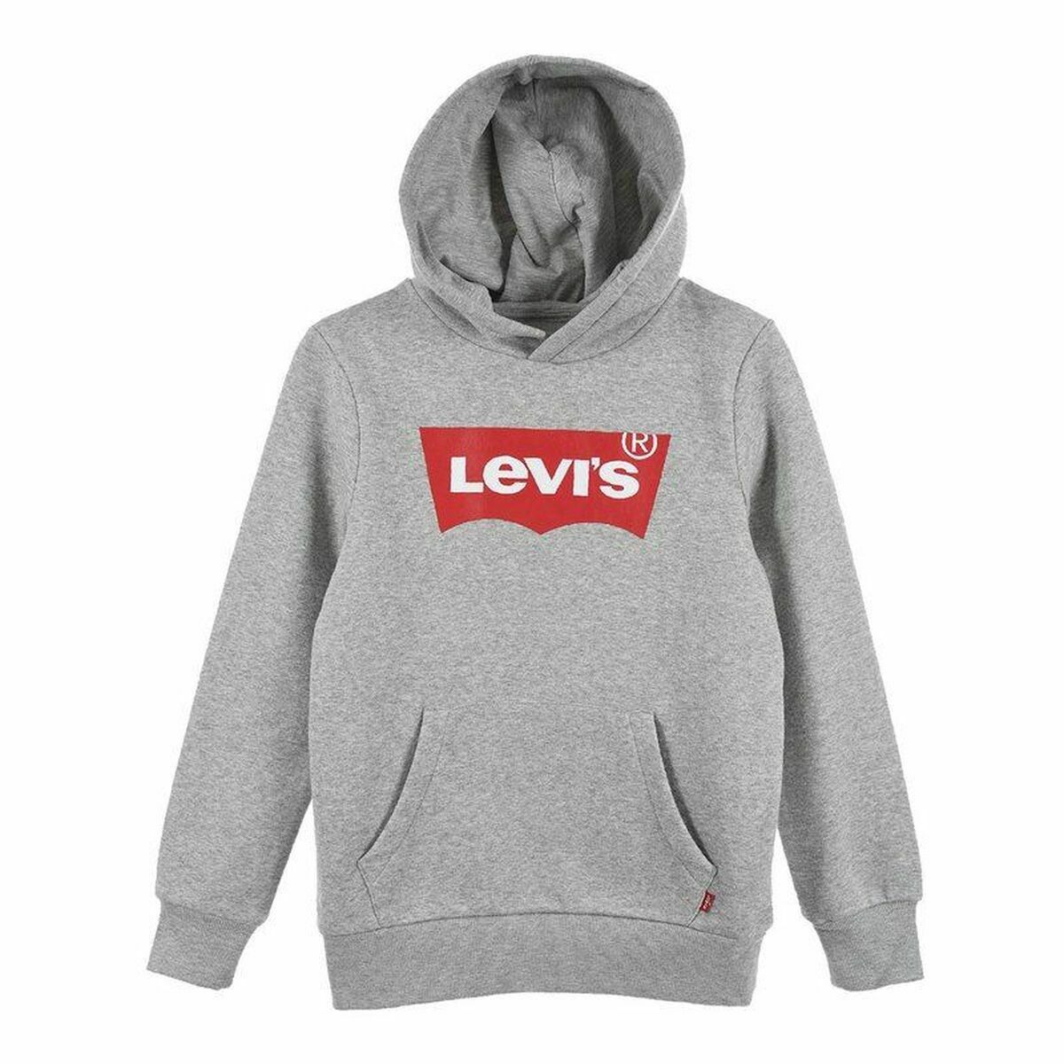 Tröja utan huva Herr Levi's Batwing Screenprint Grå - 12
