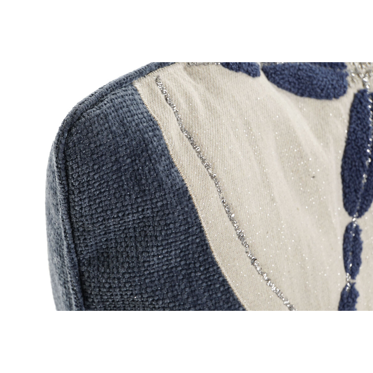 Kudde Home ESPRIT Blå Beige Medelhavs 45 x 15 x 45 cm - 4