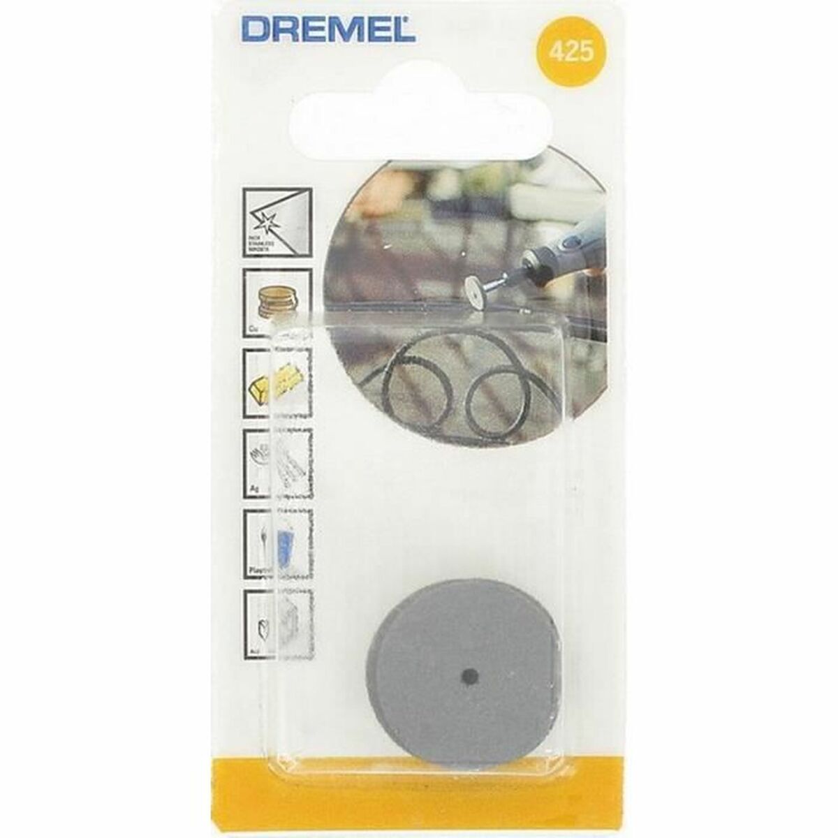 Polerskiva Dremel 425