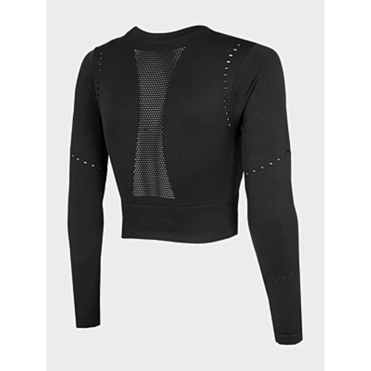 T-shirt med kortärm Dam PURE FORCE H4Z22 TSDLF010  4F Svart - 3