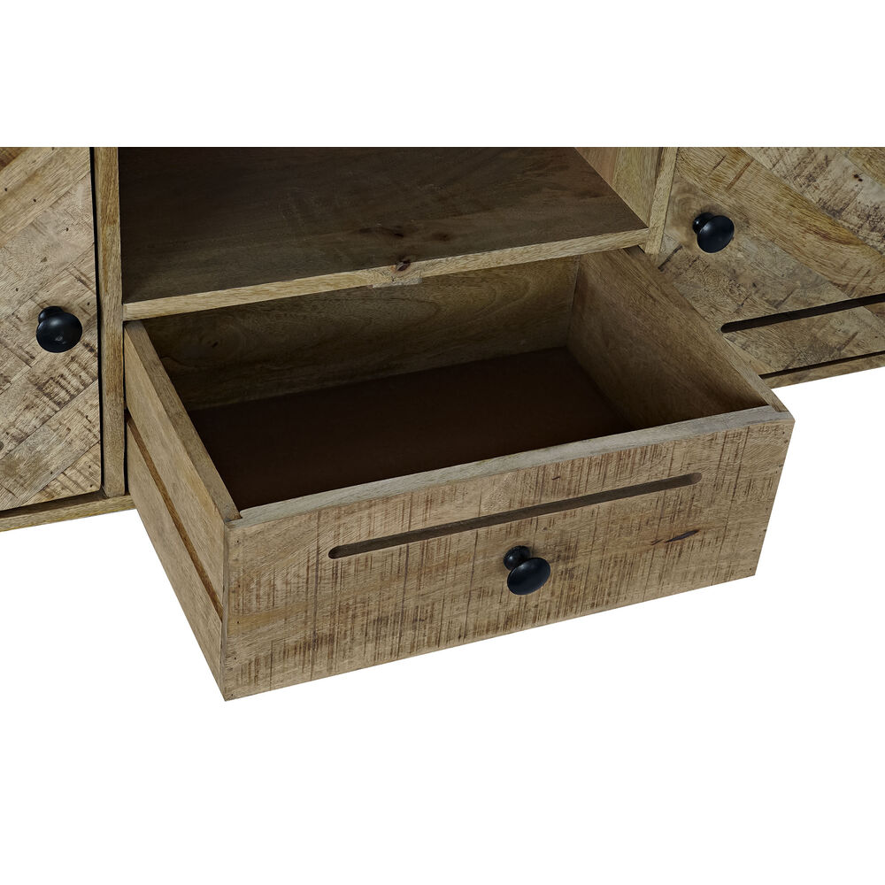 TV-möbler DKD Home Decor Brun Metall Mangoträ (150 x 59 x 40 cm) - 7