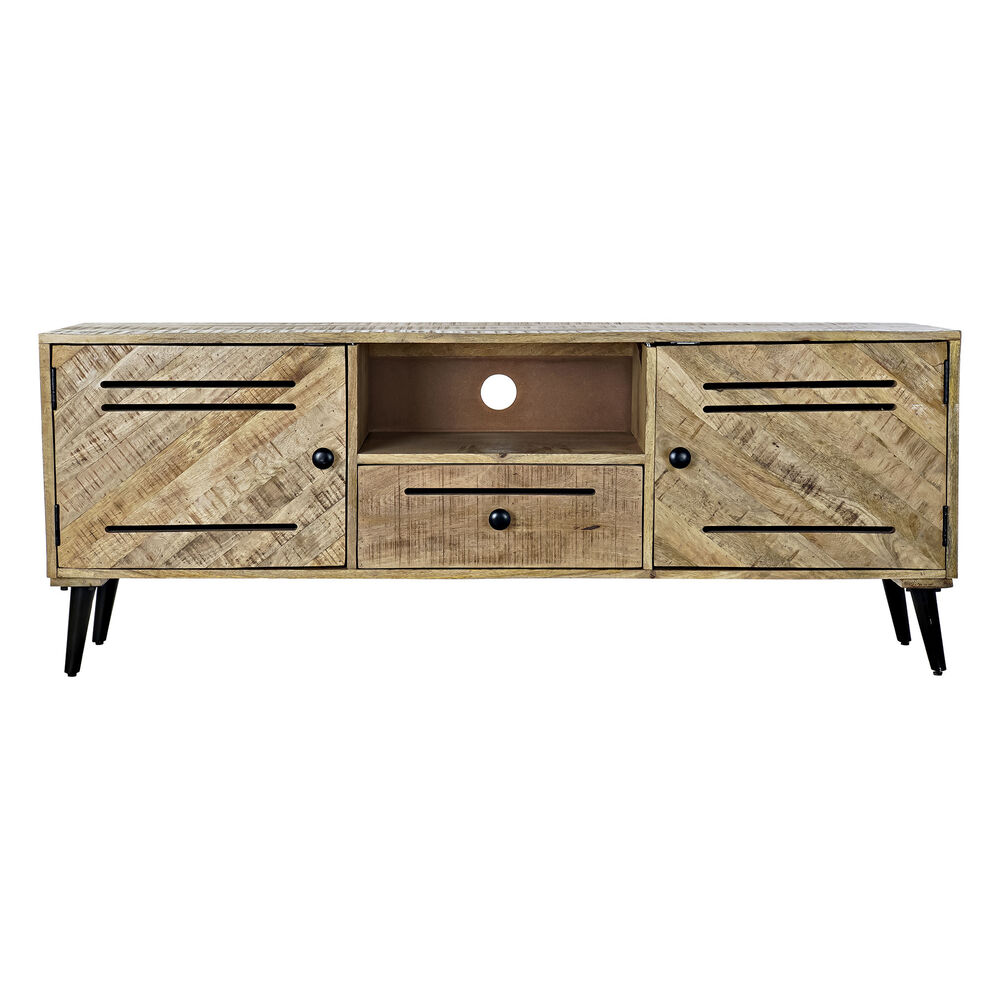 TV-möbler DKD Home Decor Brun Metall Mangoträ (150 x 59 x 40 cm) - 4