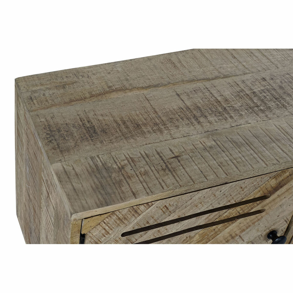 TV-möbler DKD Home Decor Brun Metall Mangoträ (150 x 59 x 40 cm) - 10