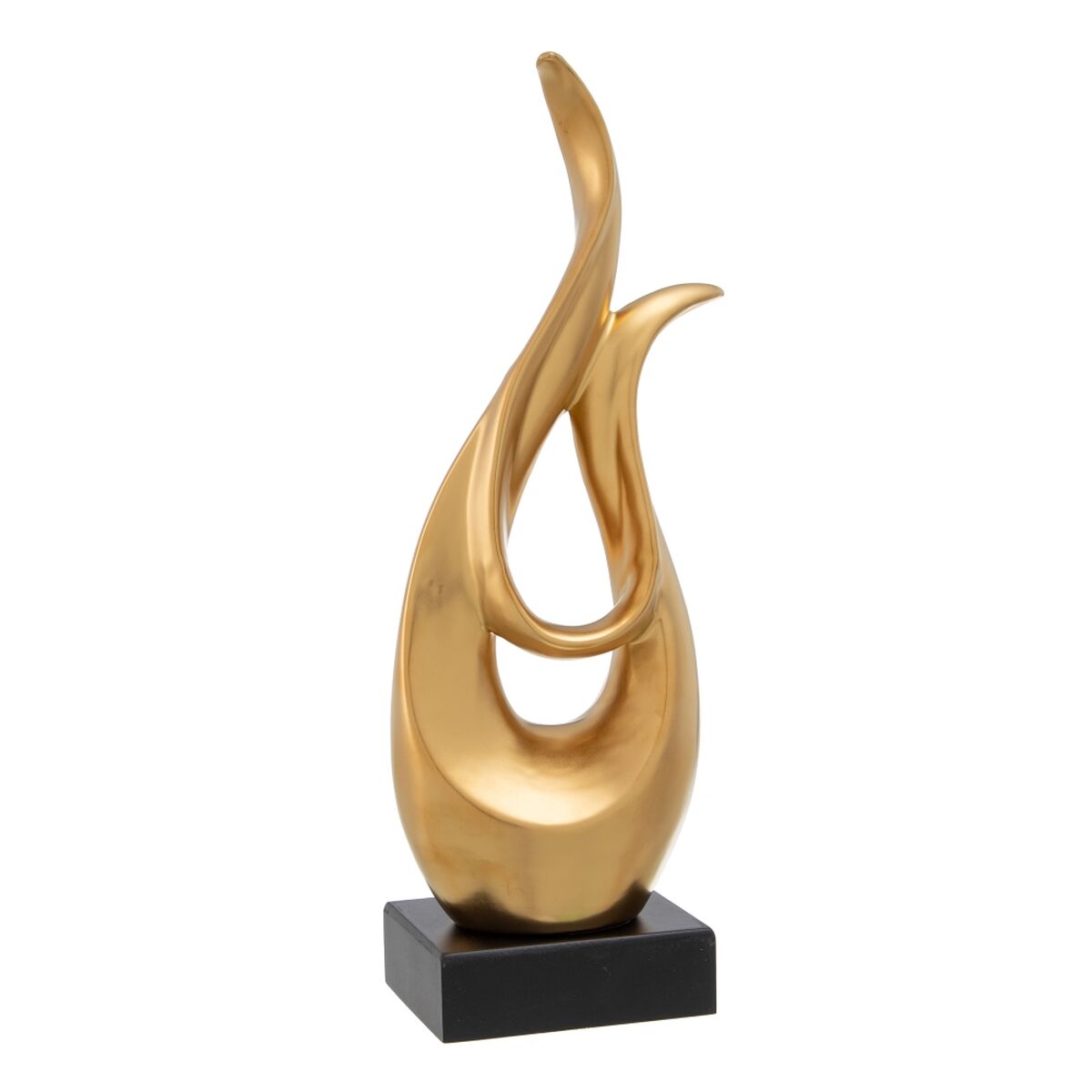 Prydnadsfigur 12 x 9,5 x 40,5 cm Gyllene