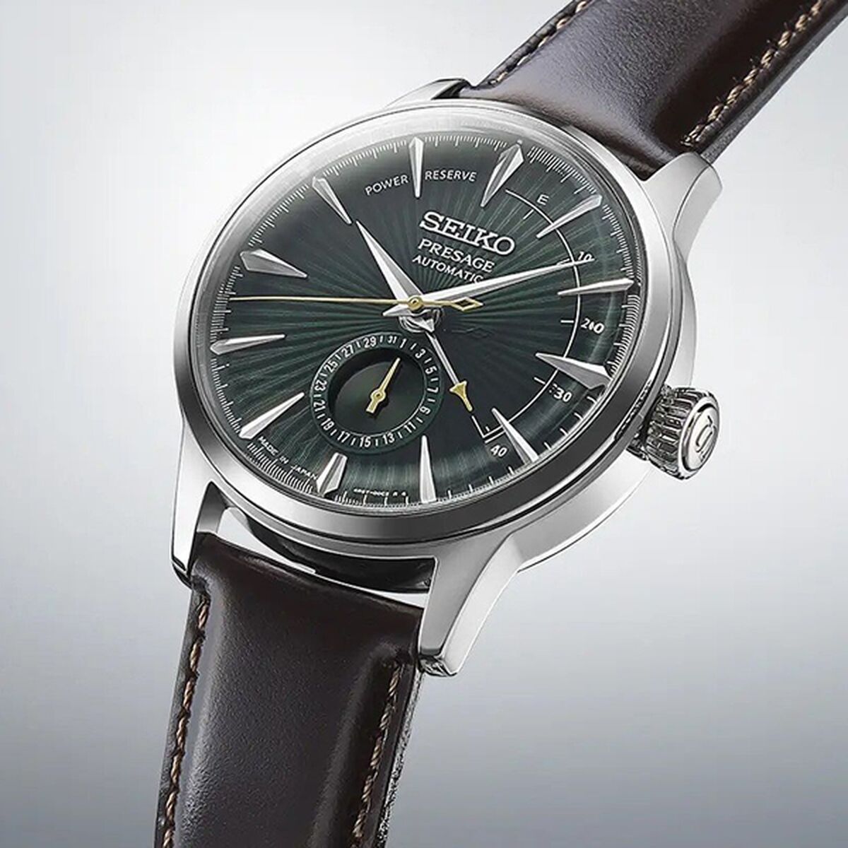 Herrklocka Seiko SSA459J1 Grön - 3