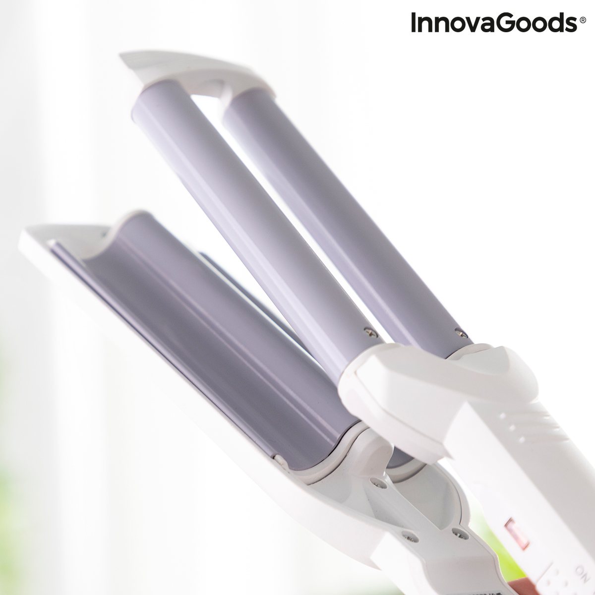 Keramiskt hårjärn för att skapa vågor Wavio InnovaGoods 55 W - 7